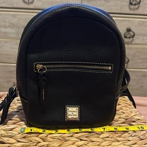 Dooney & Bourke mini pebble leather back pack GUC!!!